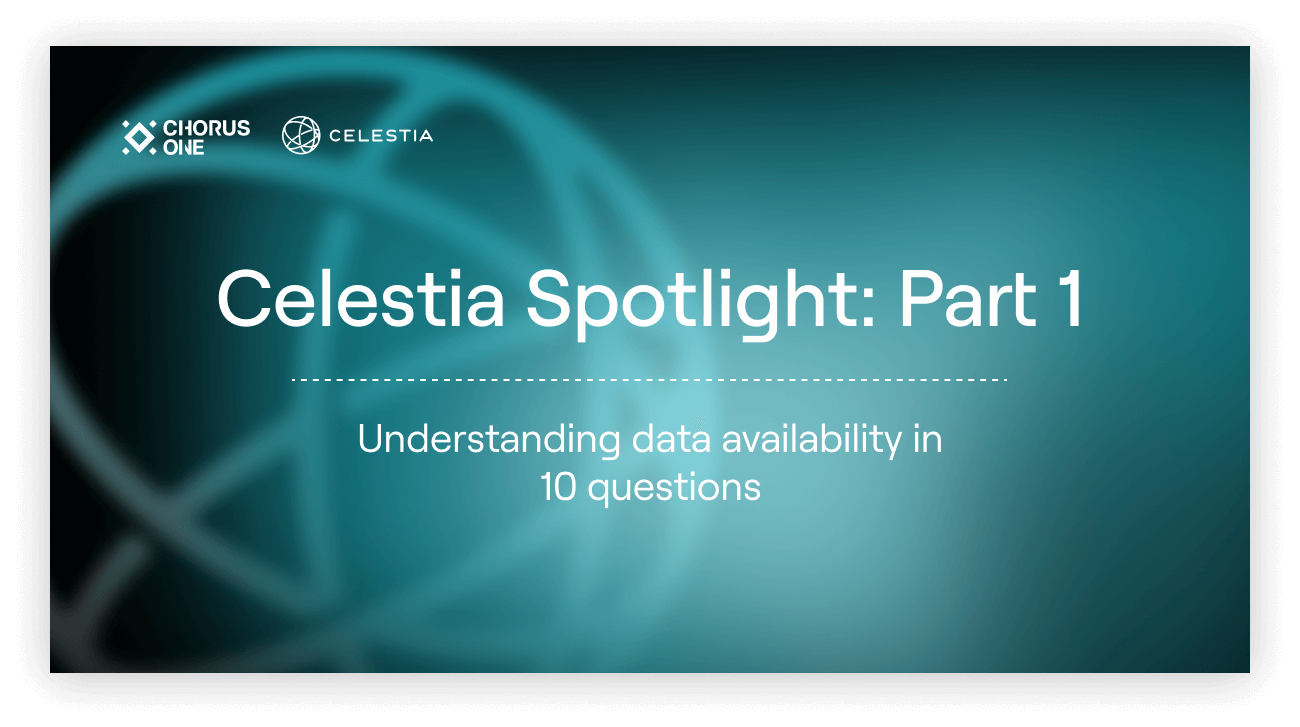 EigenLayer Celestia data availability