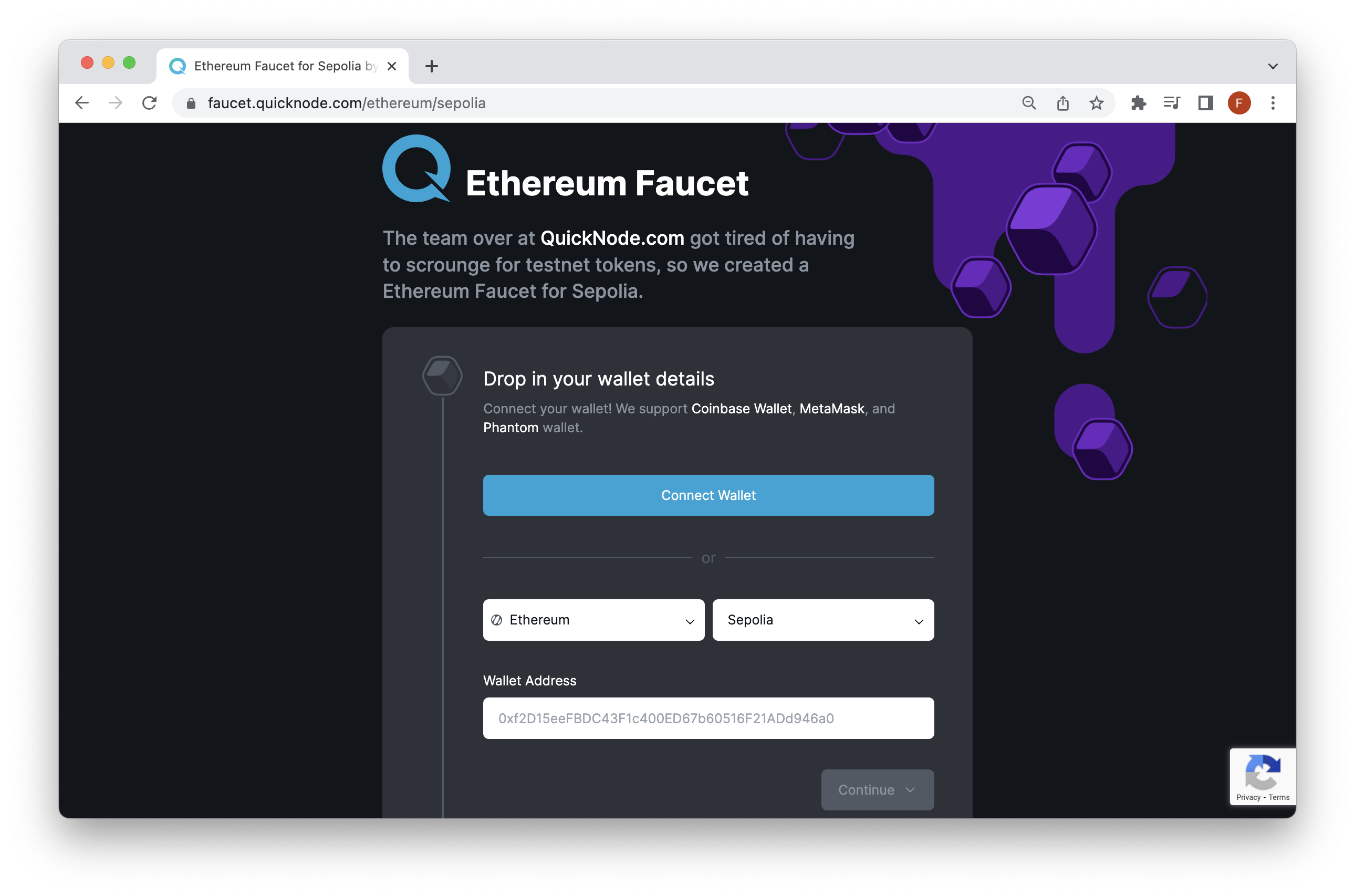 ERC-20 custom gas token transaction example